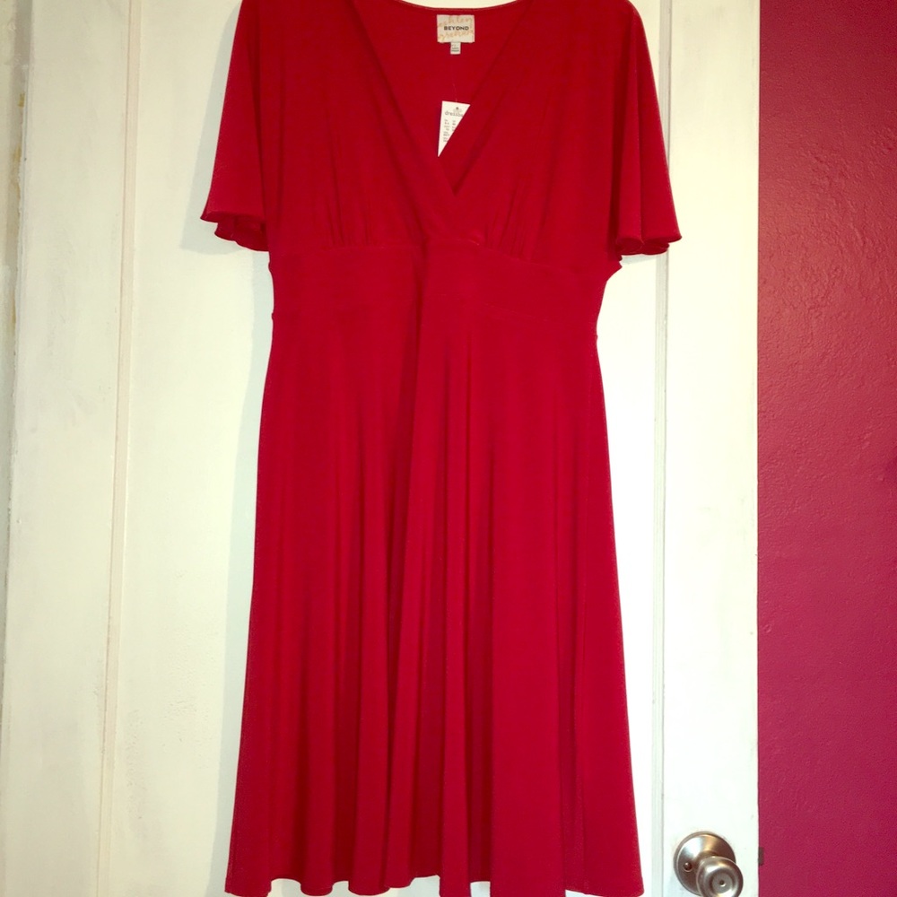 Red Ashley Graham Dress | L